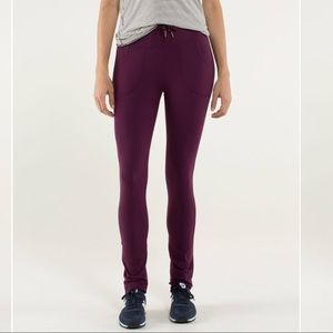 Lululemon Skinny Will Pant Plum